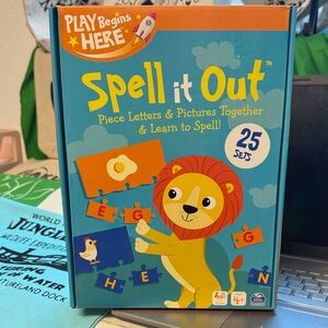 Play Begins Here Spell It Out Learning Toy - ages 4+